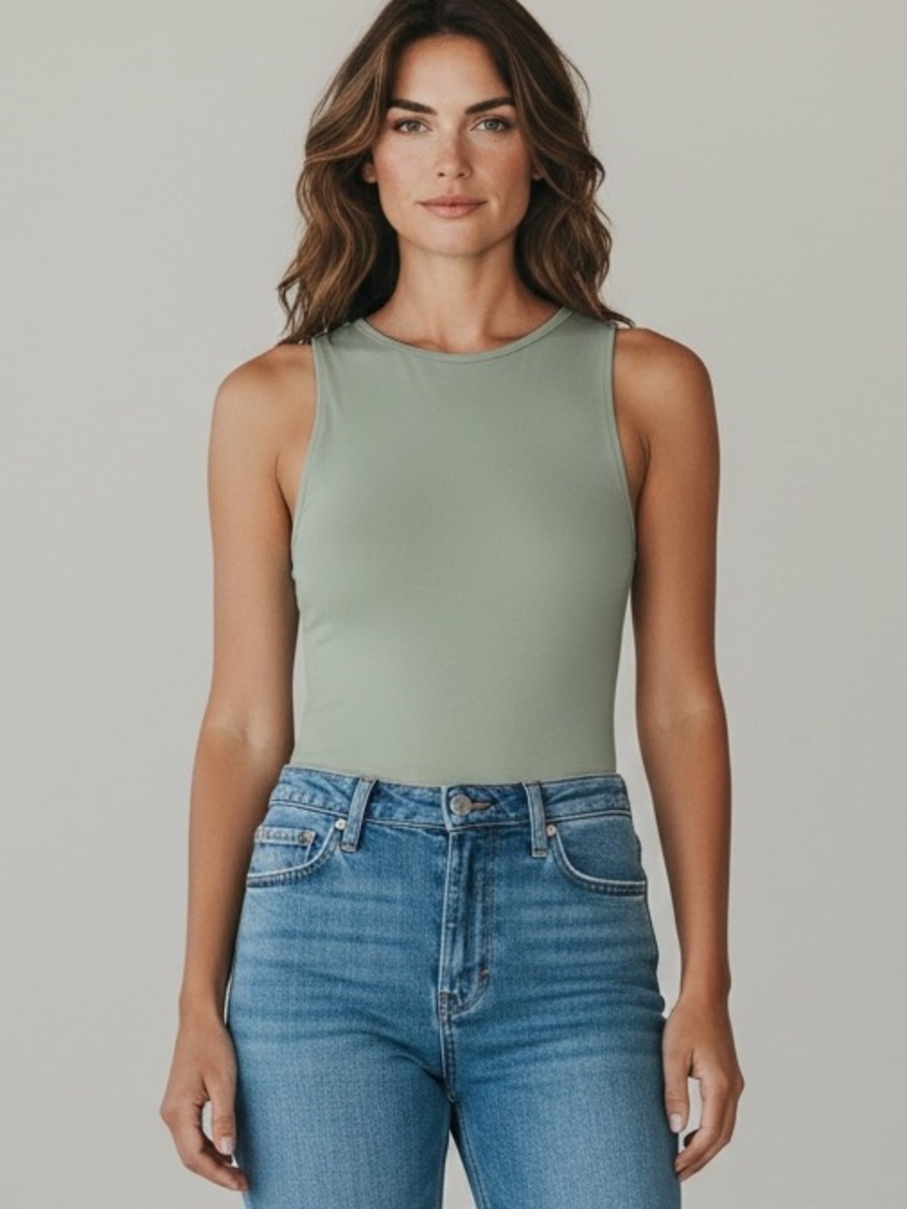 Scoop Neck Body Suit